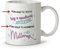 LolaPix Tazas Personalizadas. Tazas Desayuno Originales. Tazas con Frases. Regalos Personalizados. Millones Granate
