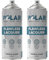 Polar Flawless Clear Lacquer Spray - 2 x 400ml - Satin Finish - Non-Yellowing & Scratch Resistant - Interior & Exterior Surfaces for Wood, Metal, Plastics, Glass & Ceramics