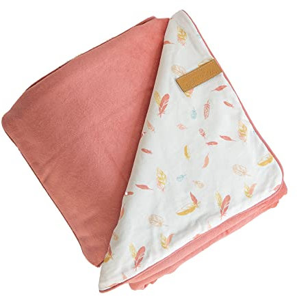 Doppelseitige Decke, 75 x 100 cm, Happy