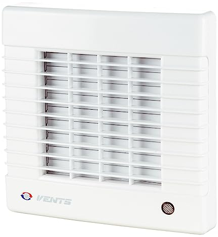 VENTS Kleinraumventilator Wandventilator MA 125 TP mit Nachlauf & Bewegungssensor