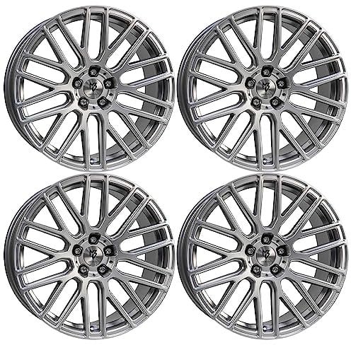 4x MB Design Felgen KV4 9.0Jx20 ET35 5x112 Silber kompatibel mit BMW 2 4 iX iX3 X1 X2 X3 X4