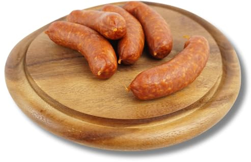 280g Paprika Gerauchte Bratwürste Perfekt fürs Vesper & BBQ Würzig & Aromatisch mit einer leckeren Paprika Note Handwerkstradition von der Metzgerei Bühler Made in Germany aus 100% Deutschem Fleisch