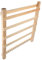 Cabilock Porte-bijoux Mural Support De Suspension Pour Boucles Doreilles Présentoirs à Bijoux Support De Collier De Boucle D'oreille Porte-boucles D'oreilles Organisateur En Bois Stockage
