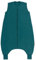 schlummersack Schlafsack mit Füßen Sommer 1 Tog 130 cm dünn Petrol | Kinder Schlafsack mit Beinen für eine Körpergröße 130-140cm Füßen 1 Tog