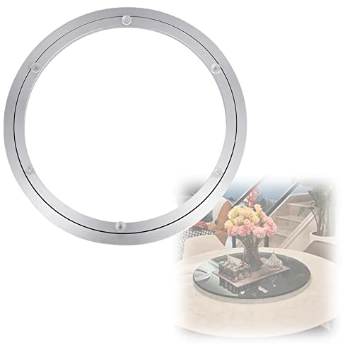 IkErna Heavy Duty Alumialloy Lazy Susan Turntable Ball Bearing, 360° Smooth Rotating Round Turntable Base, Ø 5-40 inch/50Cm