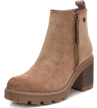 REFRESH 172125, Stivaletto Donna, Taupe, 37 EU