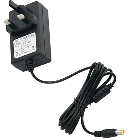 DC 19V Power Supply Cable Charger for LG 22 24 27 32 34 LG Electronics Gaming Monitor 24MR400-B 24MK400H 24GN53A 27GQ50F-B 27UN83A 27UL550 34GN73A-B 32UN88A 32MN500M AC Adapter ADS-25FSG-19