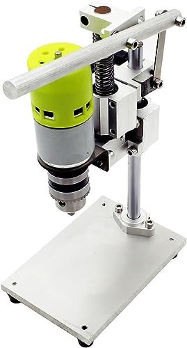 Taladro de banco de 7 velocidades, taladro de banco eléctrico, mandril de 1,5-10Mm, 100W, taladro de banco pequeño puro, alta precisión