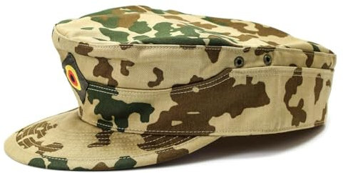 Militar Echte Original Bundeswehr Tropenmütze BW Wüste Camouflage Hut, Mehrfarbig, Large (58)