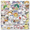 DAVBNM 100 Pcs Cute Stickers, Anime Stickers, Kawaii Stickerss, Scrapbook Stickerss, for Laptop, Cars, Phone, Water Bottle, Skateboard, Suitcase, Guitar, Pad