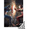 Iron Man 1000 Puzzle Pieces Jigsaw PuzzleHome Decoration GiftChallenge Puzzle GameHigh Quality 100% Recycled BoardSuitable for Both Adults And Children 1000pcs (75x50cm)