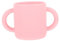 Vaguelly Vaso de para Doble Asa Botella Antiderrame para Entrenamiento de Bebés para Bebidas Calientes y Frías Diseño Color Rosa