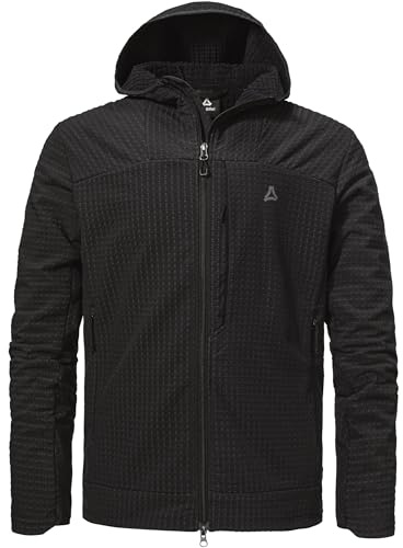 SCHÖFFEL Fleece Hoody Style Enixa Men Black