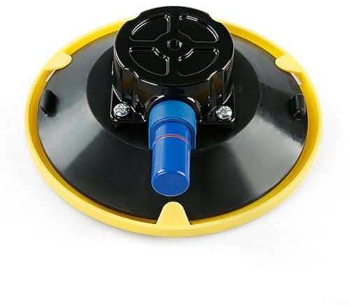 Ventosa a vuoto professionale da 15,2 cm, in alluminio robusto, manuale per il sollevamento di piastrelle e parabrezza, 31,8 kg (10 mm)