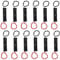 LAMPVPATH (Pack of 12) Single AAA Battery Holder, 1 X 1.5V AAA Battery Holder, AAA Battery Holder with Leads Wires