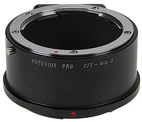 Fotodiox Pro Adattatore per Obiettivo Compatibile con Obiettivi Contax/Yashica (CY) su Fotocamere con Attacco Nikon Z