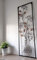 K&L Wall Art Metallbild Florale Wandbilder Wanddekoration aus Metall 102cm x 33cm Vintage Dekoration für Schlafzimmer Küche Wohnzimmer Garten