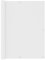 vidaXL Ecran de Balcon Brise-Vue Brise-Vent de Jardin Ecran de Protection Ecran d'Intimité Extérieur Imperméable Blanc 120x500 cm Tissu Oxford