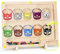 Joyreal Laberinto Magnético de Colores y Números - Motricidad Fina Juguetes Niños 3 4 5 Años Magnético de Madera Juegos Educativos Juego de Combinación de Colores