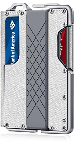 MURADIN, Weiß (Saffiano White), Mediano, Minimalistisch