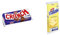 Nestlé Crunch - Chocolat au Lait et aux Céréales - 2 tablettes de 100g & Nestlé Galak - Chocolat Blanc Tablette - 2 tablettes de 100g