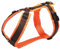 ANNYX Brustgeschirr Protect - Leuchtorange/braun Gr. XS