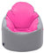 Loft 25 Fauteuil Poire pour Adulte | Pouf de Jeu pour Salon intérieur et extérieur | Highback Résistant à l'eau Soft Touch | Conception Ergonomique légère pour Le Soutien du Corps | Durable (Rose)