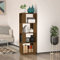 AJSEOYBS BüCherturm Freistehend,BüRo-BüCherregalebüCherregal/Raumteiler Honigbraun 51x25x132cm Massivholz Kiefergeeignet FüR Wohnzimmer, Schlafzimmer, Arbeitszimmer, Korridor