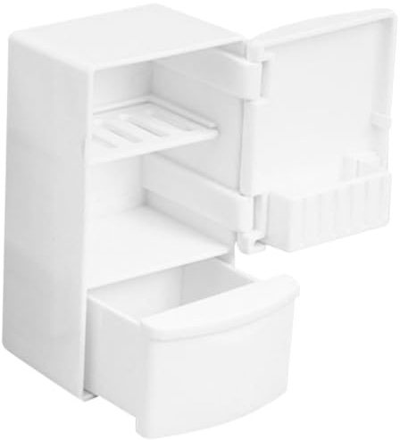 Alasum Miniatur-kühlschrank Puppenhaus-Modell Für Jungen Und Mädchen Puppe Mini-kühlschrank Spielküche Spielzeug Simulation Gefrierschrank