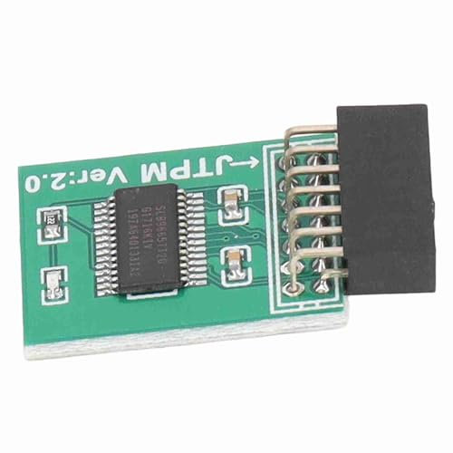 TPM 2.0-Modul, 14-polige LPC-Schnittstelle, Starke Verschlüsselung, für PC Z590 B560 H510 Z490 B460 H410 Z390 Z370 B365 B360 H370 H310 Z270 B250 H270 Z170 B150 H170 H110 X299