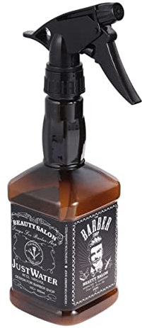 TOVINANNA Friseursprühflasche 650ml Kunststoff Sprüher Salon Sprühgerät Feiner Nebel Haarbewässerung Nachfüllbar Für Friseursalon Und Zuhause