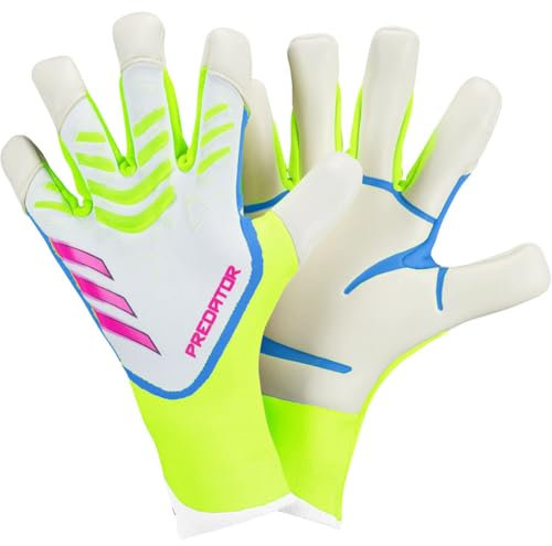 adidas Performance Predator Pro Hybrid Champagne Torwarthandschuhe weissgruen, 7,5 Unisex
