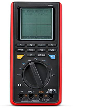 Osciloscopios de laboratorio, Ut81b / Ut81c Multímetro Digital Del Osciloscopio USB Osciloscopio De Almacenamiento De Osciloscopio De Transmisión(UT81B 8M 40MS/s)