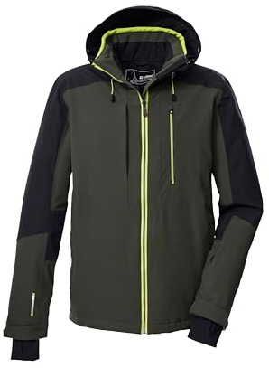 Killtec Herren Ksw 45 Mn Ski Jckt Skijacke/Funktionsjacke mit abzipbarer Kapuze und Schneefang