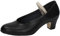 MADE IN SPAIN 16 Zapatos de Baile Flamenco para Niña, Hechos en España NIÑA Zapatos TACÓN Negro 38