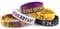 Lorh's store NBA Basketball Kobe Bryant Porträt Armband Nummer 24 Silikon Inspirierende Wort Sport Schweißbänder 5 Pcs