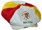 Tri-Color Sicilia Gatsby Cap - Bunte italienische Mütze - Italien Kollektion von italienischen Stolz Produkte bei PSILoveItaly, farbe, Einheitsgröße