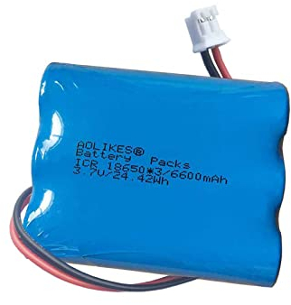 AOLIKES 3,7 V 7800 mAh wiederaufladbarer Akku für Simplehuman Sensor-Schminkspiegel ST3026 / ST3027/ ST3028 / BT1080 Ersatzakku 1s3p 18650 Akkupack