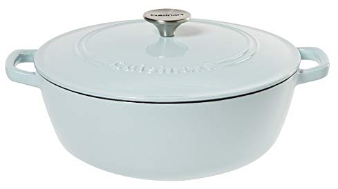Cuisinart Cocotte Ronde en Fonte Bleu Clair 14 cl