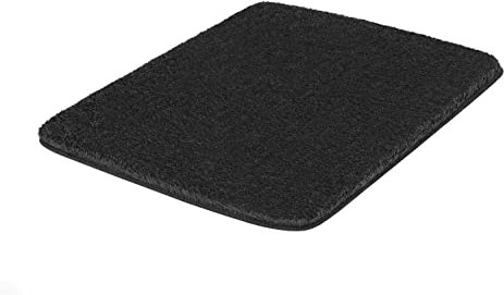Kleine Wolke Badteppich, 100%, Grau Polyester 55 cm x 65 cm