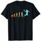 Evolution Handball Pitch Geschenk Handballer Coach Team T-Shirt