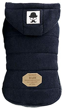 Hundemantel Kleidung Mäntel Hoodie Kaltes Wetter Mäntel Warme Winterjacken Winter Dicke Kleidung Hund Gemütliche Jacke für Kleine Hund Mittlere Katze