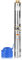 Froadp 4 Pollici Pompa Sommersa in Acciaio Inox per Pozzo, 220V Elettropompa con 20m Collegamento Cavo e Controllo Scatola, 4000L/h Pompe a Immersione per Laghetti da Giardino Fontane (370W(0.5hp))
