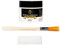 Gilding Adhesive, 50ml Metal Leaf Adhesive for Craft, Arts, Gold leaf, Wood Use - Water Based (brush + gloves)