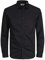 JACK & JONES Jprblacardiff Shirt L/S Noos Manches Longues, Noir, XXL Homme