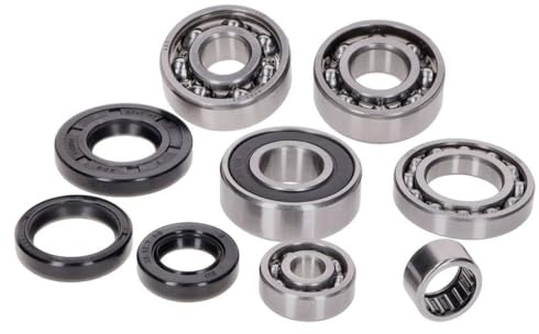 2EXTREME Lagersatz Motor 19mm inkl. Wellendichtringe kompatibel mit Vespa Smallframe kompatibel mit 50, S, N, R, L, PK, 80, 90, 125