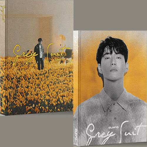 EXO SUHO GREY SUIT 2nd Mini Album ( PHOTOBOOK Ver. ) ( COLOR + GREY - SET. ) ( Incl. 2 CD+2 Photo Book+2 Book Mark+4 Post Card+2 Photo Card+2 EXO STORE GIFT CARD )