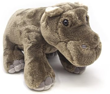 Sitzendes Nilpferd Kuscheltier 22 cm