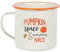 Something Different HA_40331 - Taza esmaltada, especia de calabaza, 1 unidad, 165 g, blanco, 1 unidad (paquete de 1)