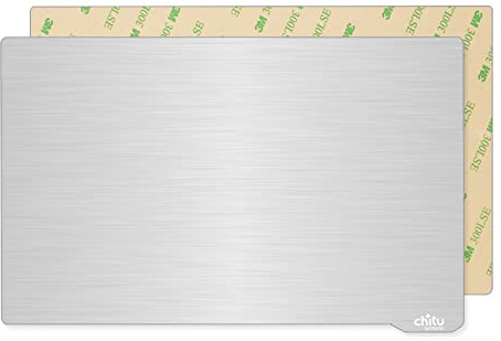 3D-Harz Magnetische Flexible Stahlplatte Flexbett 1St, Federstahlblech für Phrozen Sonic XL 4K/Sonic Mighty 200x125mm (200x125mm, 1)